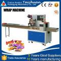 Automático Top película de carga rotativa flow wrap máquina de venta caliente en la India